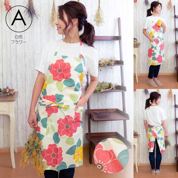 エプロン トートバッグ付き 日本製