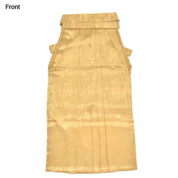 箔風袴 単品「箔風　金」卒業式 袴 レディース 行燈袴 M・L・LL/2Lサイズ 女性用袴単品 【メール便不可】