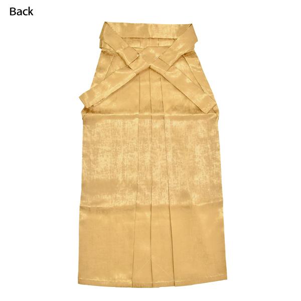 箔風袴 単品「箔風　金」卒業式 袴 レディース 行燈袴 M・L・LL/2Lサイズ 女性用袴単品 【メール便不可】