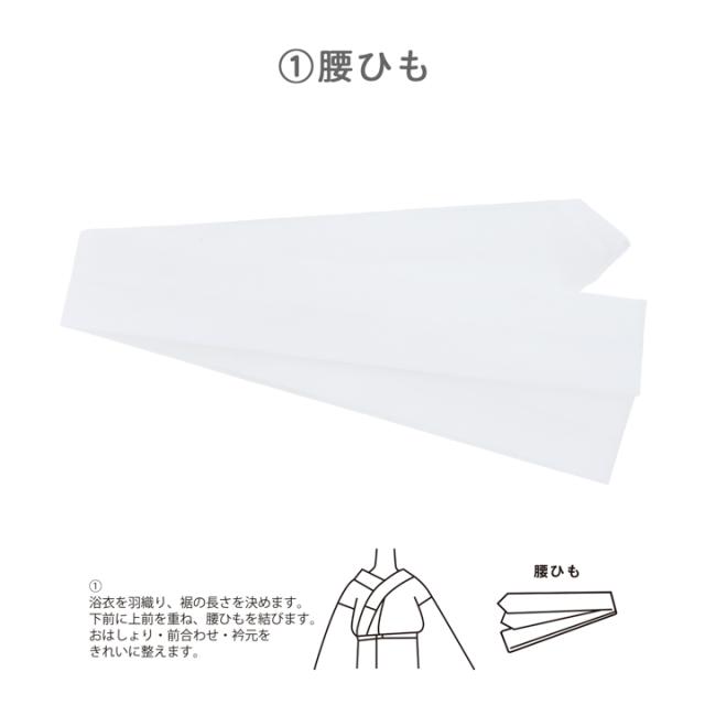 浴衣 着付けセット 4点セット「腰ひも・マジックベルト伊達締め・着付けベルト・帯板」着付け 小物 レディース 和装 着付け小物セット 夏 浴衣用 浴衣向け 夏着物【メール便対応可】