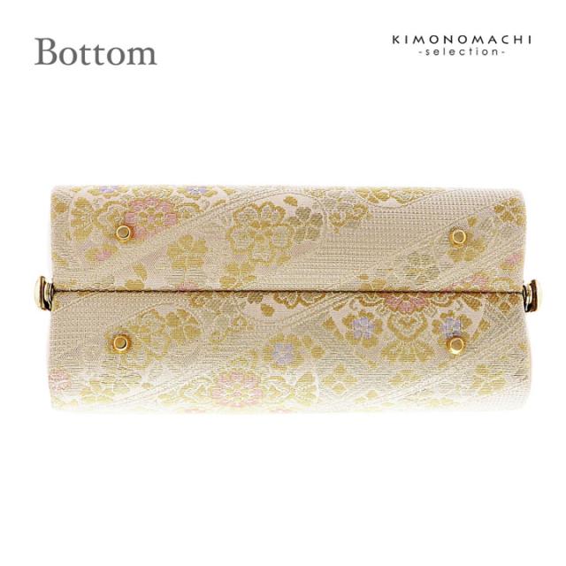 礼装 草履 バッグ セット レディース 礼装用草履バッグセット 紗織「ゴールド　手綱の花紋」M/Lサイズ 日本製 礼装草履バッグ 礼装バッグ 礼装草履【メール便不可】