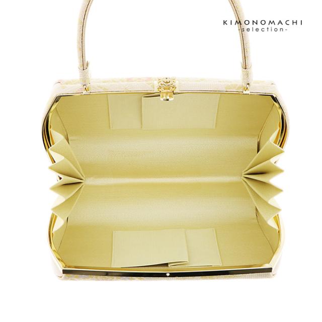 礼装 草履 バッグ セット レディース 礼装用草履バッグセット 紗織「ゴールド　手綱の花紋」M/Lサイズ 日本製 礼装草履バッグ 礼装バッグ 礼装草履【メール便不可】