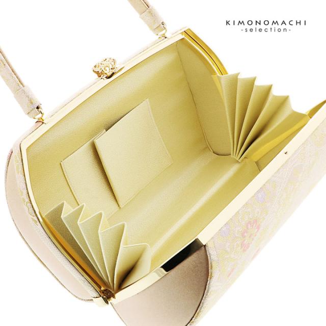 礼装 草履 バッグ セット レディース 礼装用草履バッグセット 紗織「ゴールド　手綱の花紋」M/Lサイズ 日本製 礼装草履バッグ 礼装バッグ 礼装草履【メール便不可】