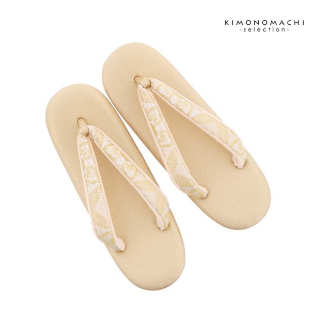 礼装 草履 バッグ セット レディース 礼装用草履バッグセット 紗織「シルバー×ゴールド　羊歯菱に花紋」M/Lサイズ 日本製 礼装草履バッグ 礼装バッグ 礼装草履【メール便不可】