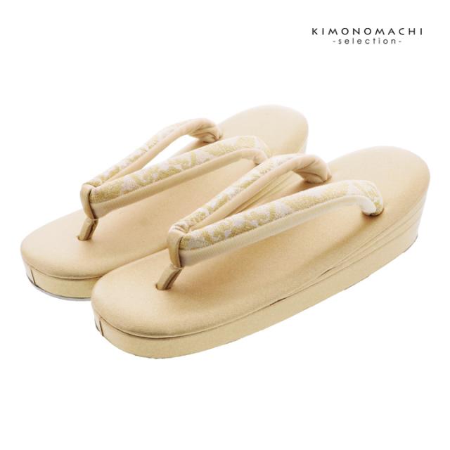 礼装 草履 バッグ セット レディース 礼装用草履バッグセット 紗織「シルバー×ゴールド　羊歯菱に花紋」M/Lサイズ 日本製 礼装草履バッグ 礼装バッグ 礼装草履【メール便不可】