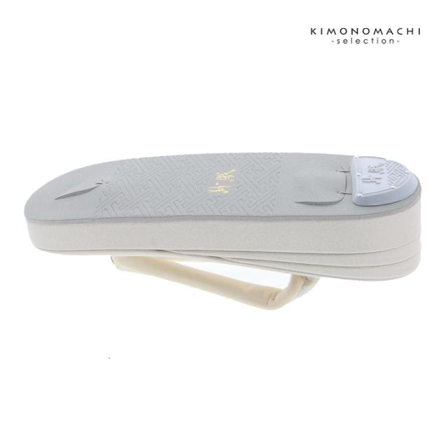 礼装 草履 バッグ セット レディース 礼装用草履バッグセット 紗織「シルバー 菊花菱」M/Lサイズ 日本製 礼装草履バッグ 礼装バッグ 礼装草履【メール便不可】