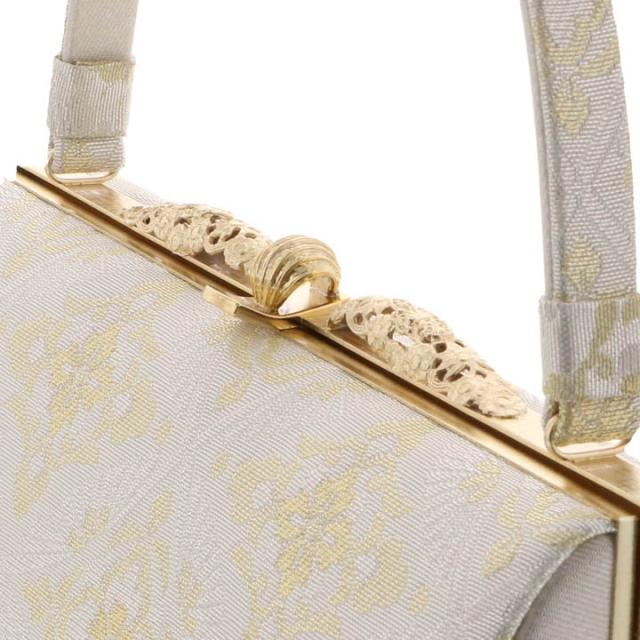 礼装 草履 バッグ セット レディース 礼装用草履バッグセット 紗織「シルバー 菊花菱」M/Lサイズ 日本製 礼装草履バッグ 礼装バッグ 礼装草履【メール便不可】