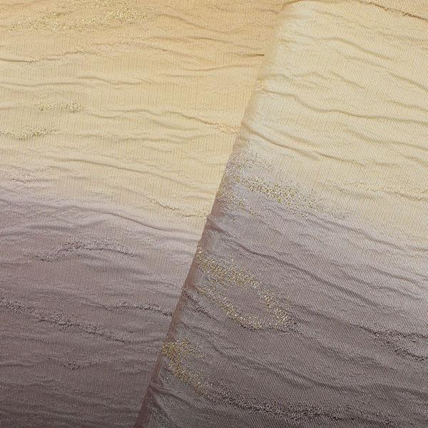 【新古品】仕立て上がり 袋帯 「暈しに霞」 洒落帯 西陣織 日本製 【メール便不可】