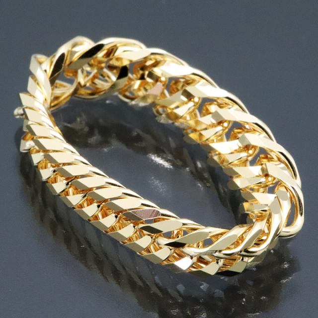喜平 リング 9号 K18 18金 12面トリプル チェーンリング 喜平リング 18金 （9号） 0.50φ 12面トリプル 指輪 チェーン