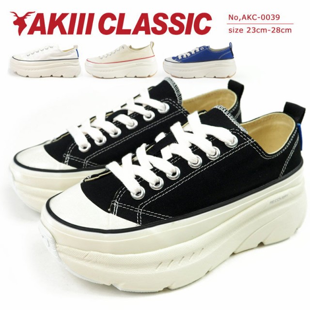 アキクラシック AKIIICLASSIC スニーカー AKIII RECOVERYCOTTON LOW