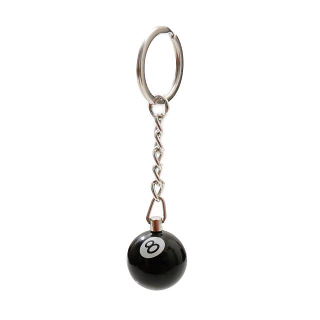 新品 ステューシー STUSSY 8 BALL KEYCHAIN キーチェーン