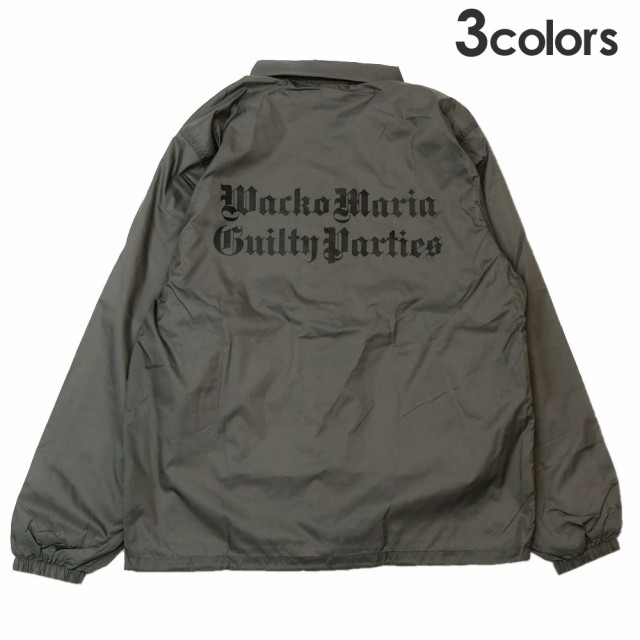 2023新作)新品 ワコマリア WACKO MARIA COACH JACKET コーチジャケット