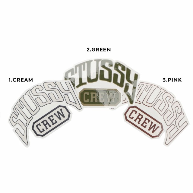 (2024新作)新品 ステューシー STUSSY STUSSY CREW STICKER ステッカー スケート ストリート エイトボール ストックロゴ  ストゥーシー スチューシー グッズの通販はau PAY マーケット - クリフエッジ | au PAY マーケット－通販サイト