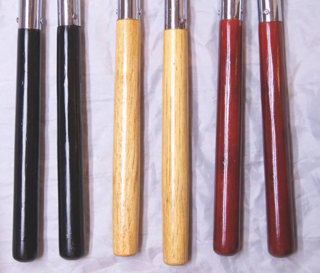 黒檀ヌンチャク・木製八角懐中ヌンチャク　セット 黒檀ヌンチャク・木製八角懐中ヌンチャク セット