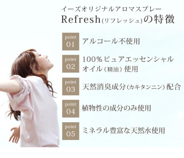 オリジナルアロマスプレー Refresh