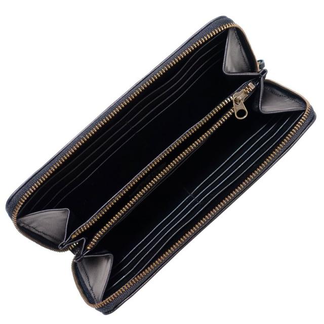 花旅楽団スクリプト 桜と金魚刺繍 和柄 牛革 長財布(SLWL-503)ロングウォレット SCRIPT 花旅楽団スクリプト 桜と金魚刺繍 和柄 牛革 長財布(SLWL-503)ロング