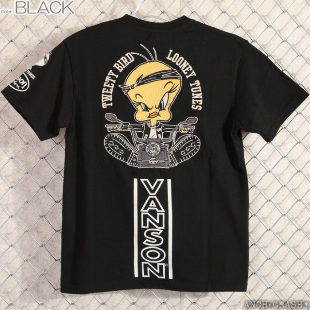 豊富な人気SALE 還元祭期間限定!クーポン発行中★VANSON ルーニー・テューンズ コラボ TWEETY 半袖 Tシャツ(LTV-2012)バンソン LOONEY TUNESの通販はau PAY マーケット - 4400円以上のご注文で送料無料★ANCH CRASHアンクク 正規品HOT