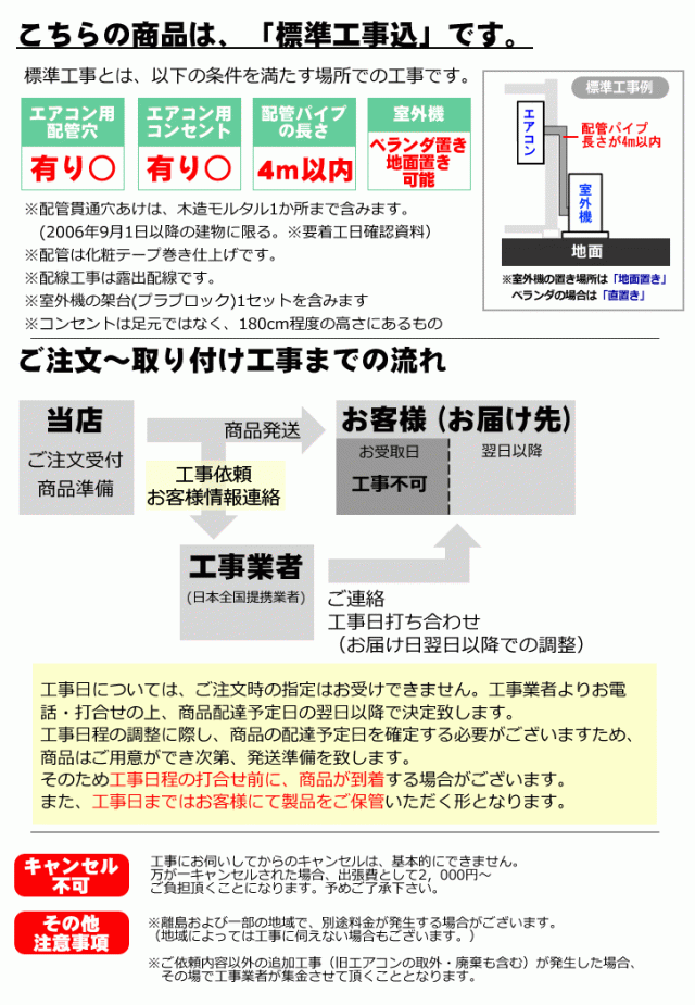 標準工事込