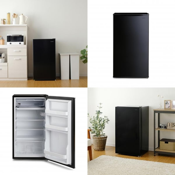 アイリスオーヤマ ノンフロン冷蔵庫 IRJD-9A-B ① 【公式通販】