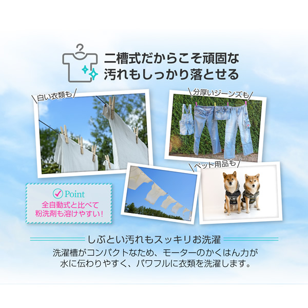 【メーカー直送】洗濯機maxzen マクスゼン 6.0kg 二槽式洗濯機 JW60KS01