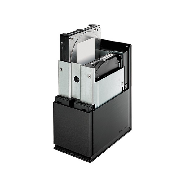 アイ・オー・データ 4TB NAS(ネットワークHDD)ランディスク 2ドライブ