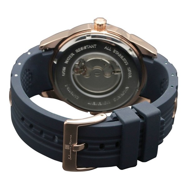Salvatore Marra サルバトーレマーラ腕時計 ツインクォーツ SM18113-PGBL
