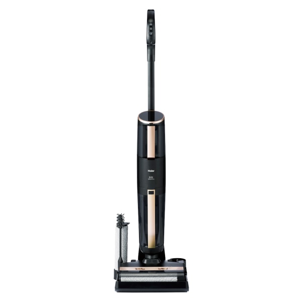 [予約]スティッククリーナー Haier ハイアール  吸引式床拭き掃除機 MIZUKI コードレス式 サイクロンレス式 4.0kg ブラック JC-M1A-K