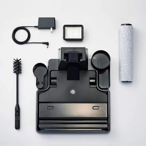 [予約]スティッククリーナー Haier ハイアール  吸引式床拭き掃除機 MIZUKI コードレス式 サイクロンレス式 4.0kg ブラック JC-M1A-K