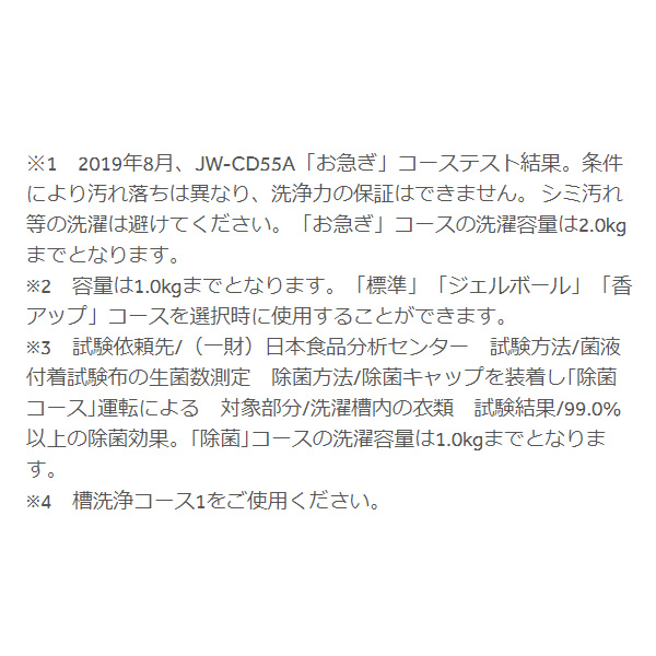 全自動洗濯機 ハイアール 7.0kg ホワイト JW-U70B-W