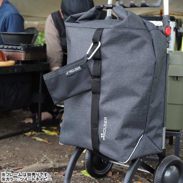 ROLSER  ロルサー NS ROLL TOP BAG ロールトップバッグ ツイードGY グレー RS-11RT ROLSER ロルサー NS ROLL TOP BAG ロールトップバッグ ツイードGY