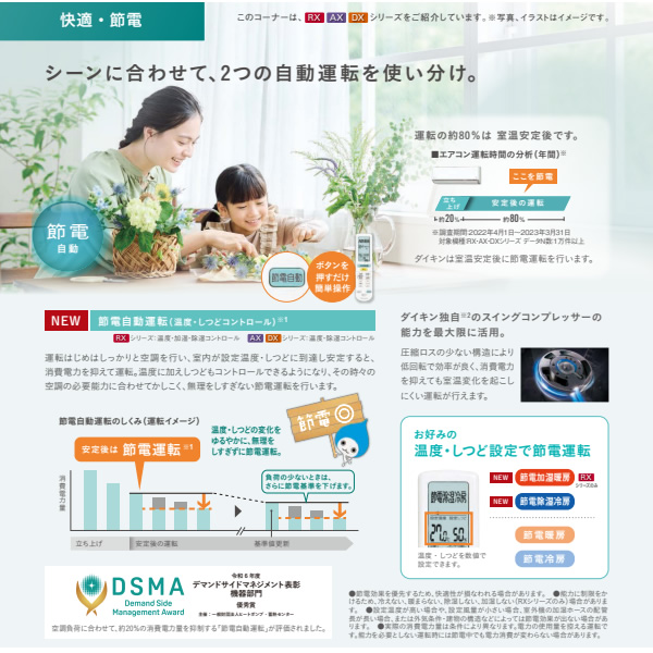 エアコン 標準工事費込 14畳 4.0kw ダイキン ルームエアコン うるさらX RXシリーズ 単200V ホワイト S405ATRP-W