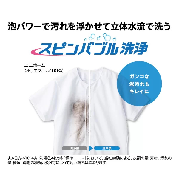 全自動洗濯機 【標準設置費込み】 AQUA アクア 10.0kg ホワイトA Prette plus プレッテ プラス AQW-VX10A-W　ぎおん