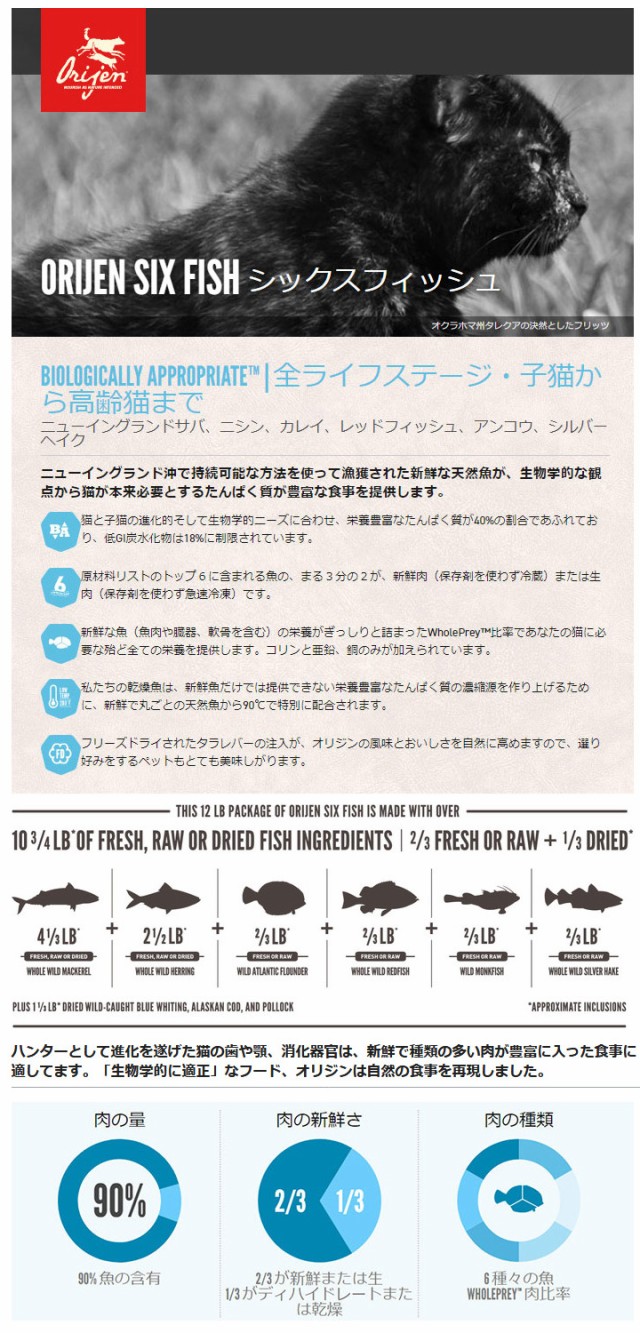 別注 オリジン 6フィッシュ キャット 1 8kg 3個セット 送料無料 一部地域除く Sale 30 Off Arnabmobility Com