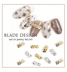 ネイルオンジュエリー【242】ブレイドデザイン