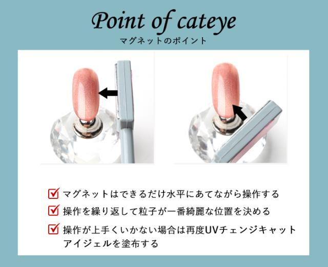 UVチェンジキャットアイジェル全色セットポイント