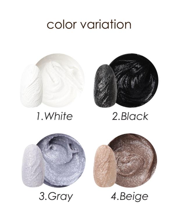 テラコッタジェルカラーバリエーション