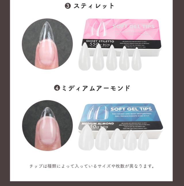 ソフトジェルチップ スタンダードセット内容