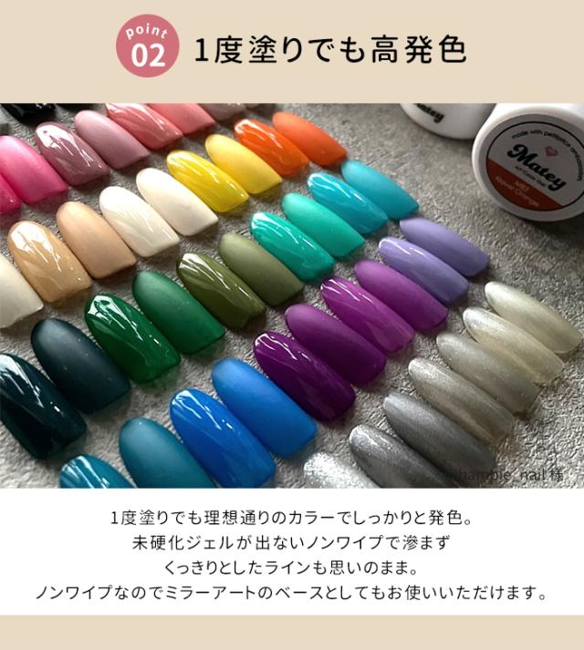 アートカラージェル全色セットポイント