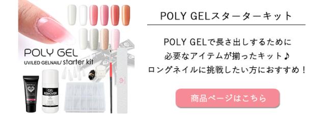 POLY GELスターターキット画像