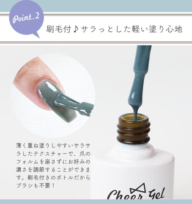 チアジェルポリッシュ30色セットポイント2