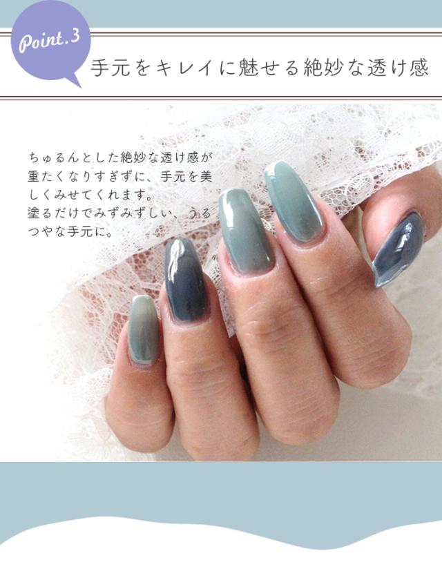 チアジェルポリッシュ30色セットポイント3