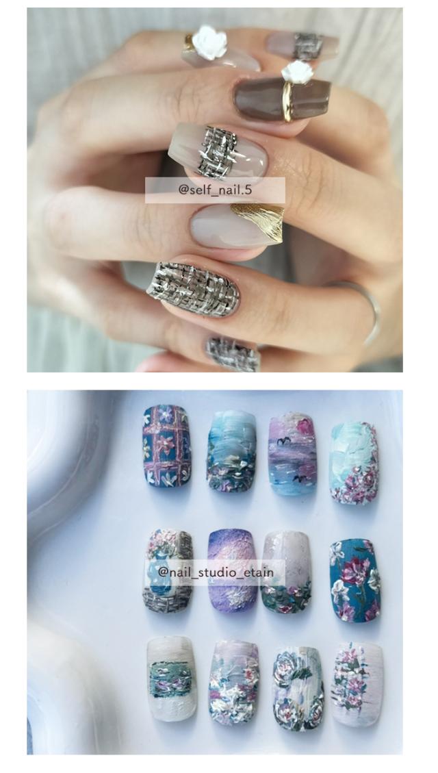 キャンバスジェルダークサンプル