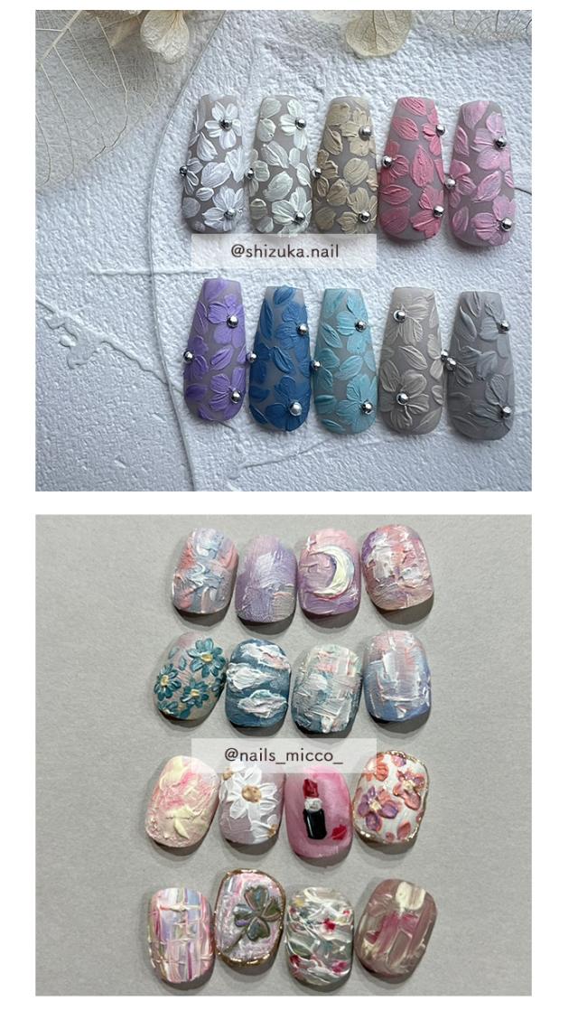 キャンバスパステルサンプル