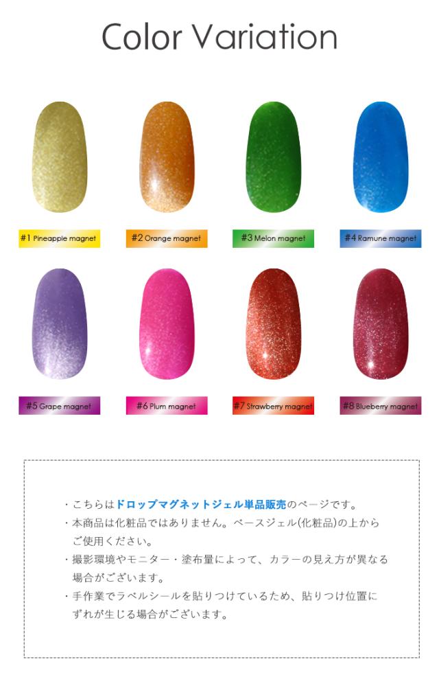 ドロップマグネットジェル商品説明