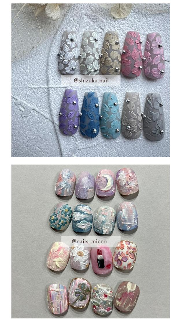 キャンバスパステルサンプル