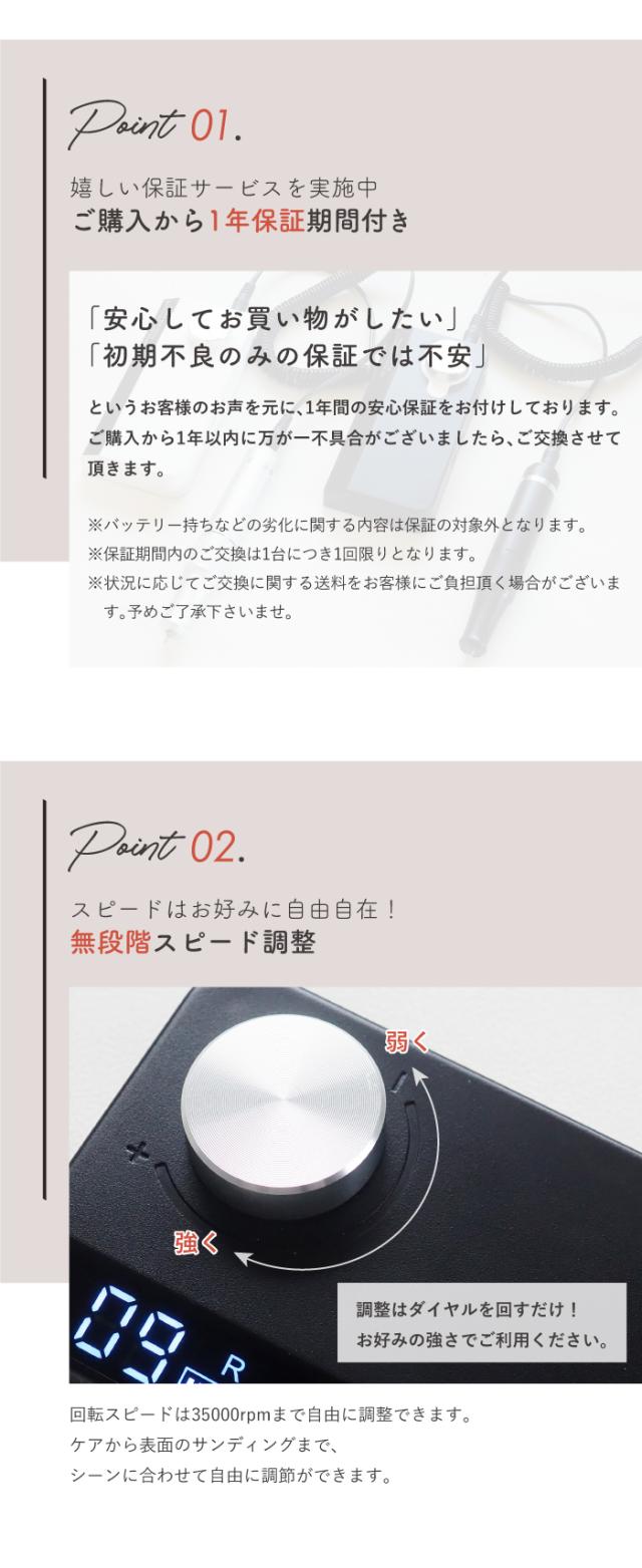 ポータブルネイルマシーンプロ商品説明