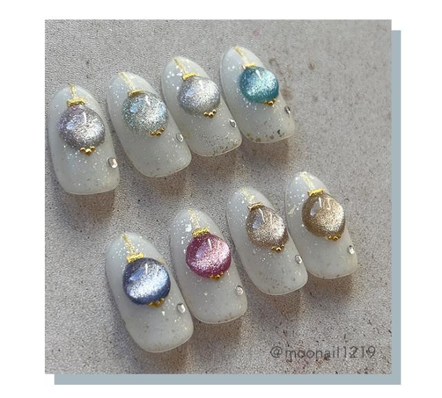 ギャラクシーマグネットジェルアートサンプル