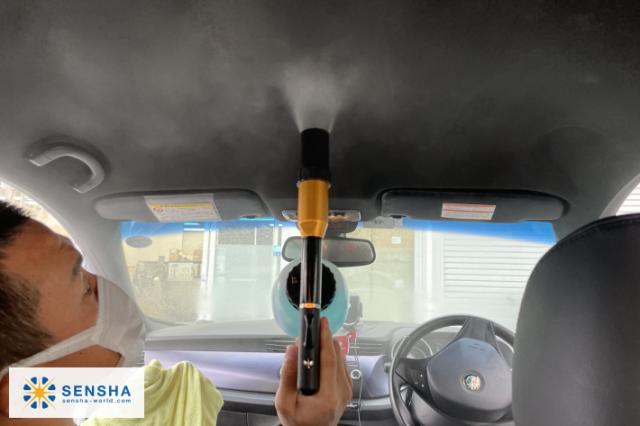 内装洗浄機 ルームクリーニング 噴霧器 車内クリーニング 車内清掃 洗車用品 洗車の王国 SENSHA