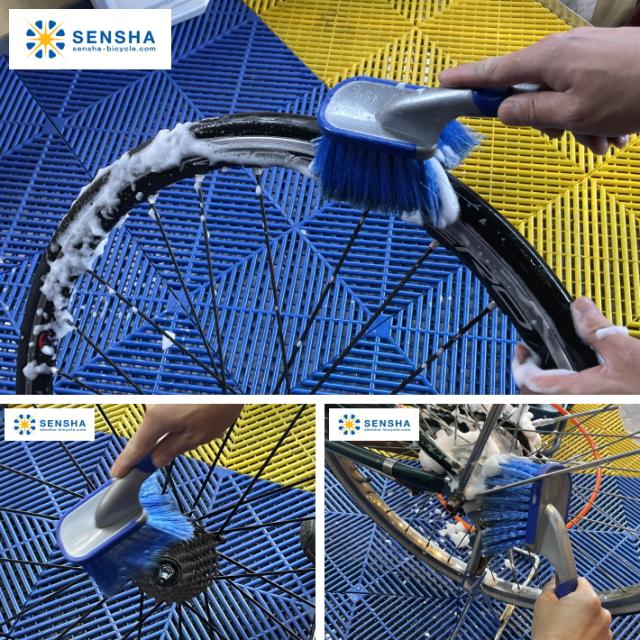 自転車 洗車 洗浄 ブラシ 洗車の王国 SENSHA Bicycle 洗車用品