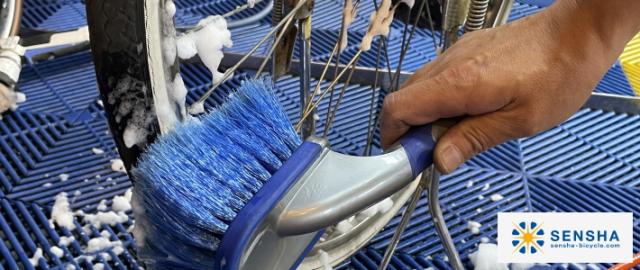 自転車 洗車 洗浄 ブラシ 洗車の王国 SENSHA Bicycle 洗車用品